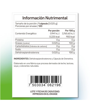 DHEA hormona precio México