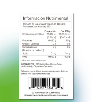 HMB precio suplemento beneficios méxico