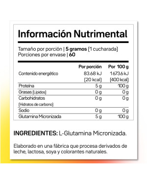 Glutamina beneficios precio México