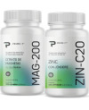 Citrato de Magnesio y Zinc con  precio México
