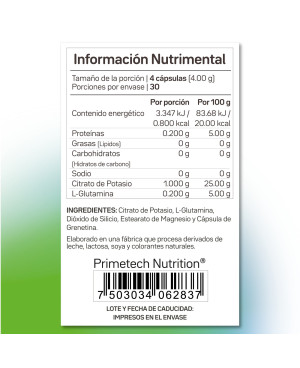 Potasio POT-1000 Prime-T precio México