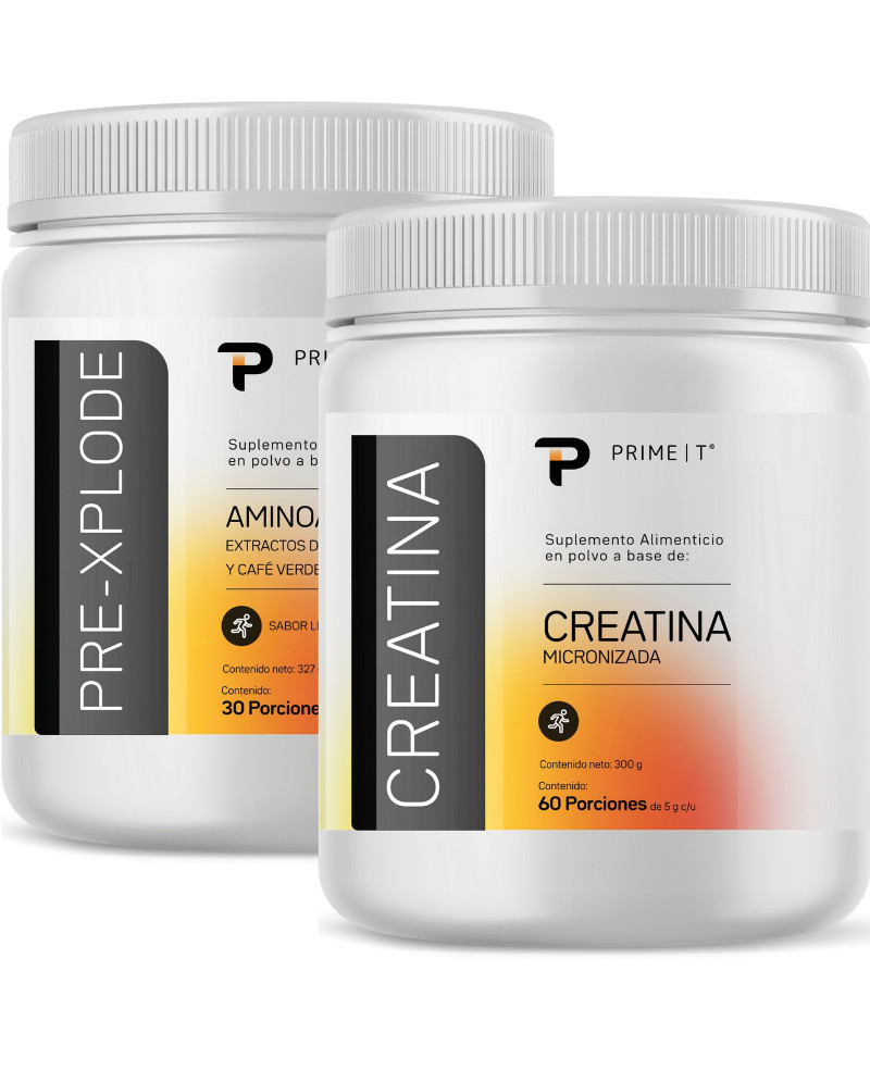 PRE-XPLODE y Creatina Primetech precio México