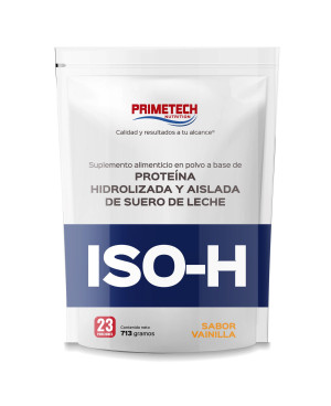 Proteina aislada e hidrolizada baja en carbohidratos
