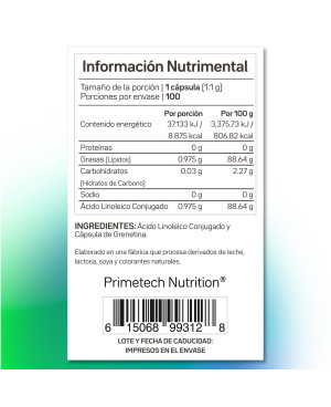 CLA Ácido Linoleico Conjugado precio