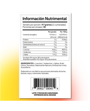 BCAA's Aminoácidos de cadena ramificada precio México