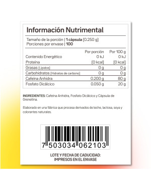 Cafeína precio México