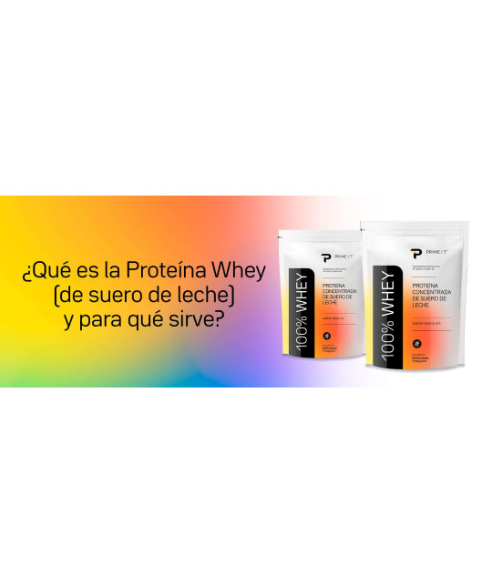 ¿Qué es la Proteína Whey (de suero de leche) y para qué sirve?