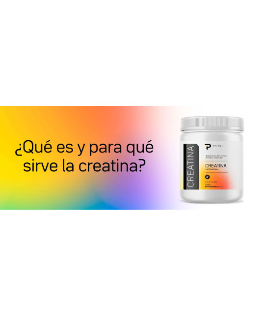 ¿Qué es y para qué sirve la creatina?